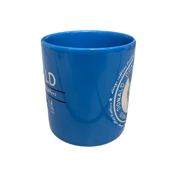 VTG Disney Parks Donald Duck Disneyland Resort 8 oz Always Ruffling feathers mug - Picture 5 of 9